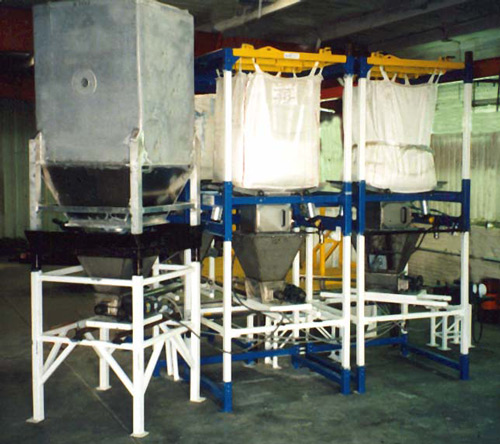 bulk bag handling equipment for chlorine additive system bulk bag handling equipment for chlorine additive system