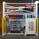 automatic entry level gantry palletizer system