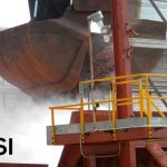 Dry Fog™ dust suppression and wind fence on hopper