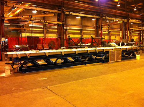 indirect cooling conveyor for catalyst indirect cooling conveyor for catalyst