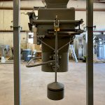 mechanical gross weigh bagging scale rear