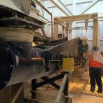 Large Vibrating Tube Feeder