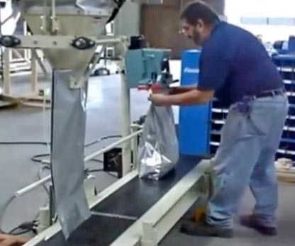 Filled Bag Heat Sealing System