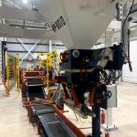 semi automatic bag filling system with dual stacking station