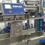 sealing 20 lb bags of bird seed with vacuum gas flush band sealer mps 7503 002