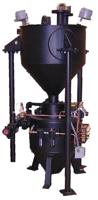 Sand Pump under Foundry Sand Hopper