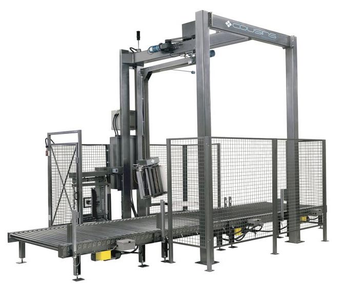 automatic pallet wrapping machine