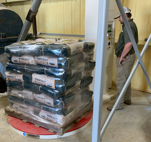 non-conveyorized automatic stretch wrappers