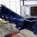 Large Vibrating Feeder Under Hopper