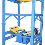 4000 pound big bag unloader with load cells