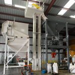 high speed net weight bagging scale and system for 50 lb bags