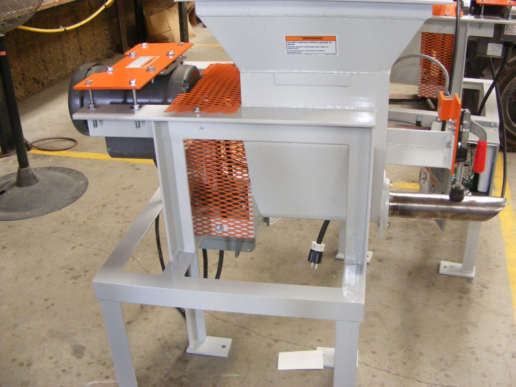 re-bagger model 250 auger style valve bagging machine