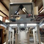 duplex net weigh bagging scale system for small bags stand up pouches of pet food