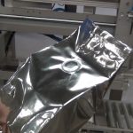 vacuum sealer with nitrogen gas flush and conveyor for bags of ground coffee mps 7503 003