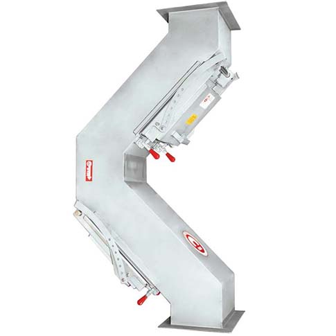 hump magnets for round or rectangular chutes