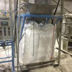 bulk bag filler under hopper