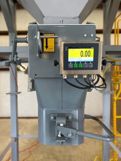 open mouth bag filler