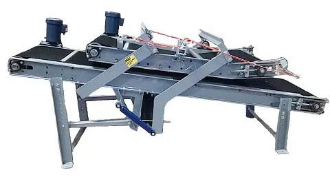 Bag Flattener Conveyor - Side View