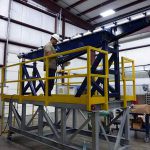 Large Rectangular Vibrating Tube Feeder