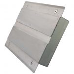 plate magnet for granulator feed tray