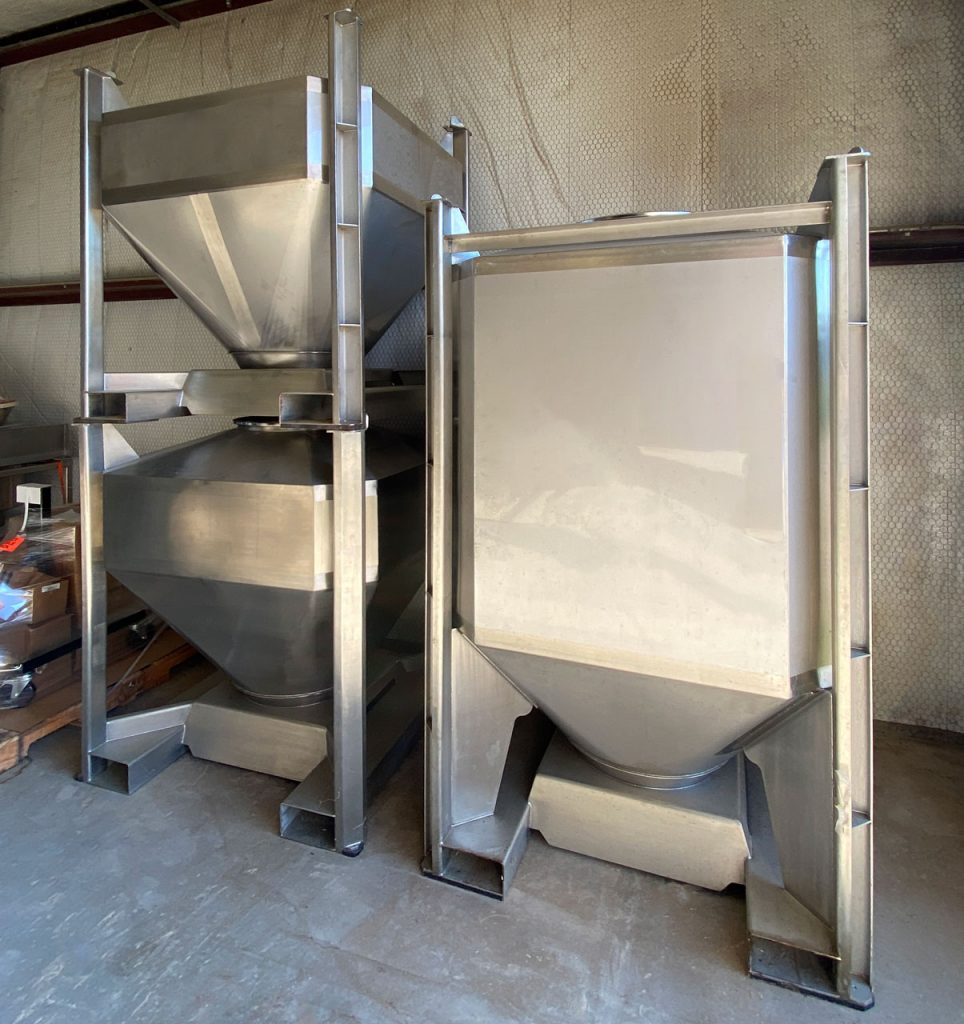 stainless steel ibc containers stackable food grade