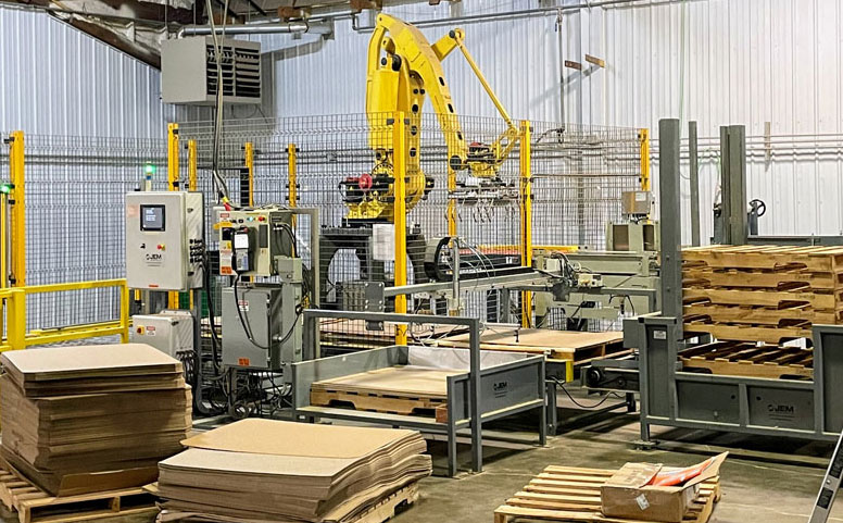 automatic pallet dispensers and slipsheet applicators