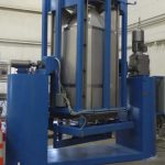 in bin blending of powders and ingredients using IBC tumble blender