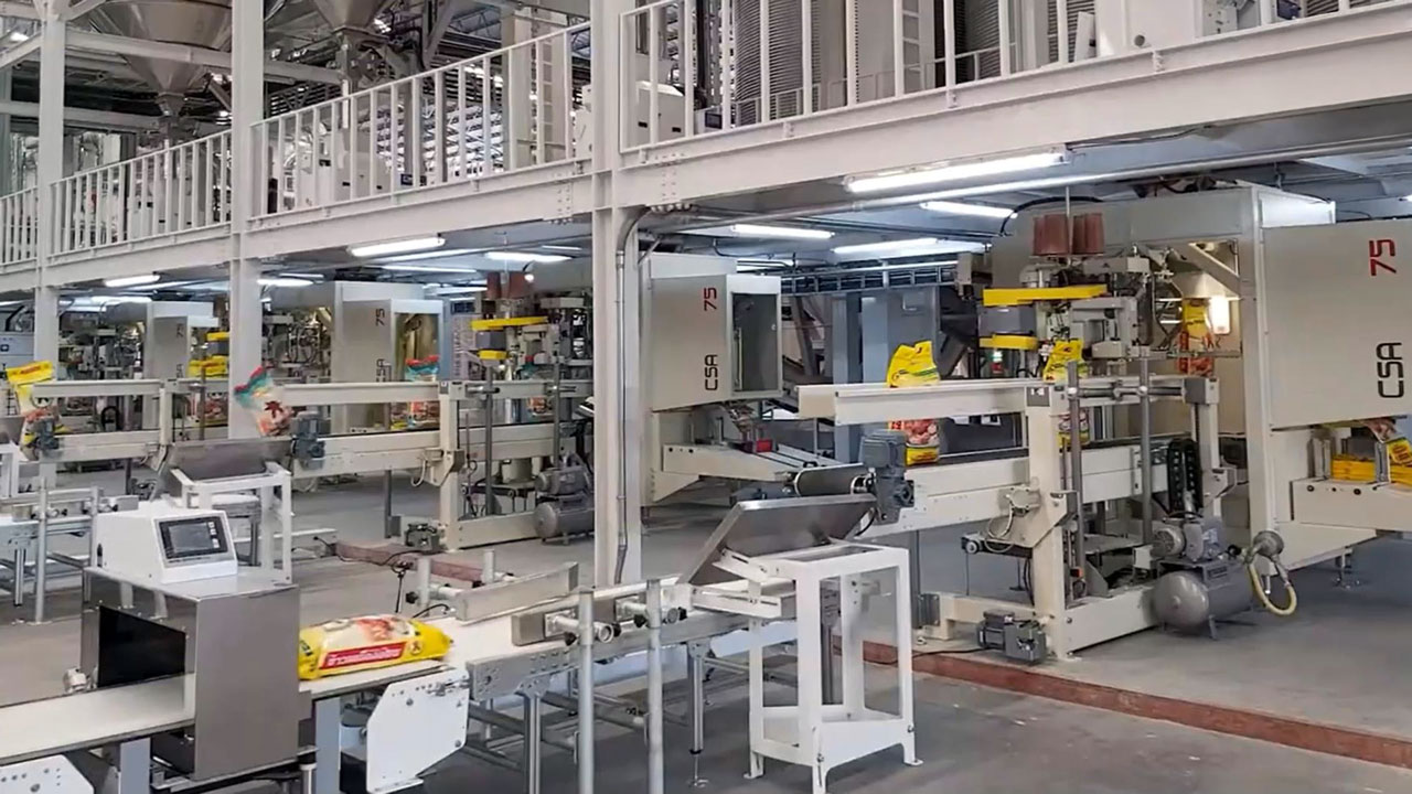 multiple automated packaging lines