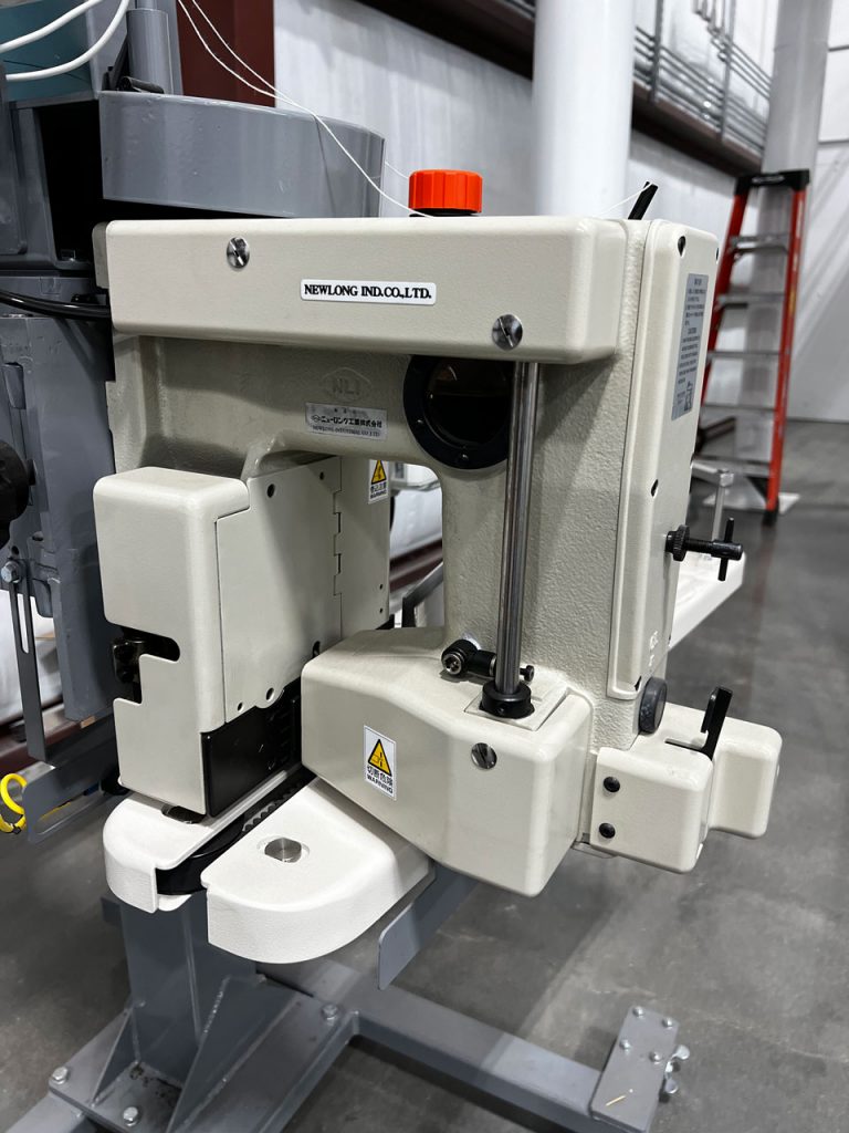 Newlong DS-9C Bag Sewing Machine Left Side Exit