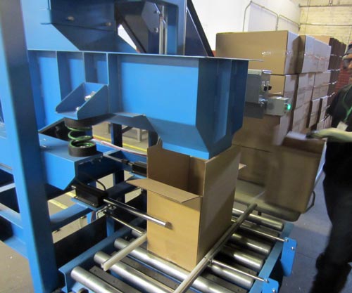 box-filling-system-vibratory-table