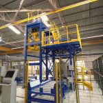 automated ibc discharge system full view