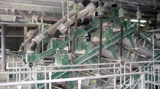 High Efficiency Screens for Quartz Sand