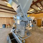 mechanical gross weigh bagging scale right side