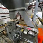 net weigh bagging scale with vibrating feeder for dribble flow