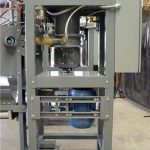 900 Series Horizontal Impeller Filler Valve Bagging Machine Side View