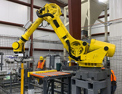 fanuc bag palletizing robot