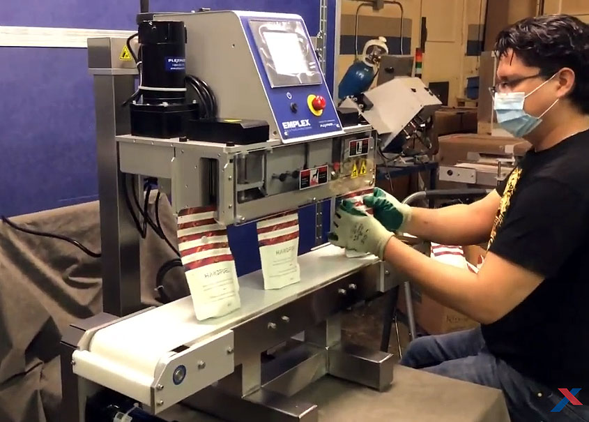 tabletop sealer for stand up pouches mps 6141