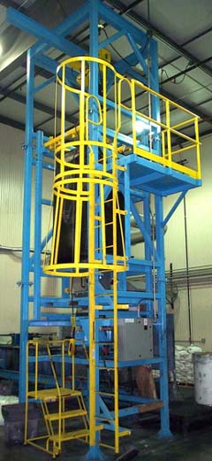 Carbon Black Batching System with Bulk Bag Unloading Station Carbon Black Batching System with Bulk Bag Unloading Station